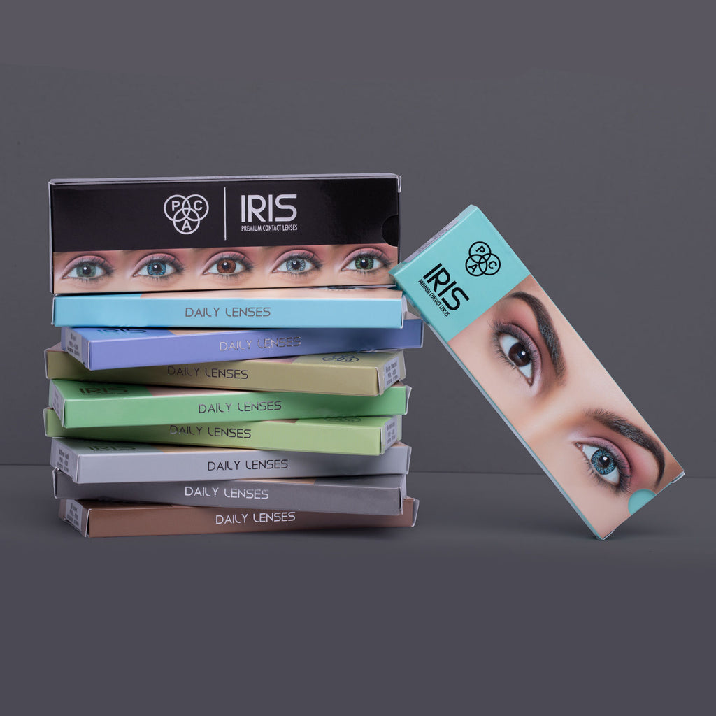IRIS Premium Contact Lenses - Pure Hazel