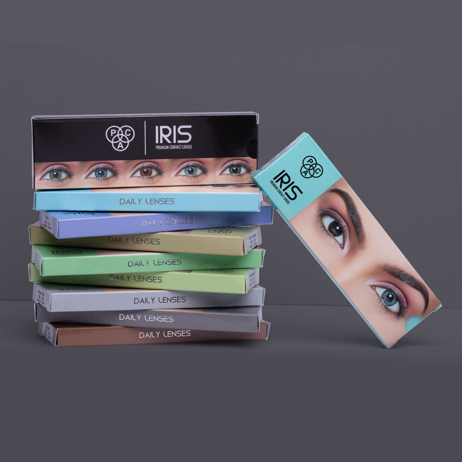 IRIS Premium Contact Lenses - Pure Hazel