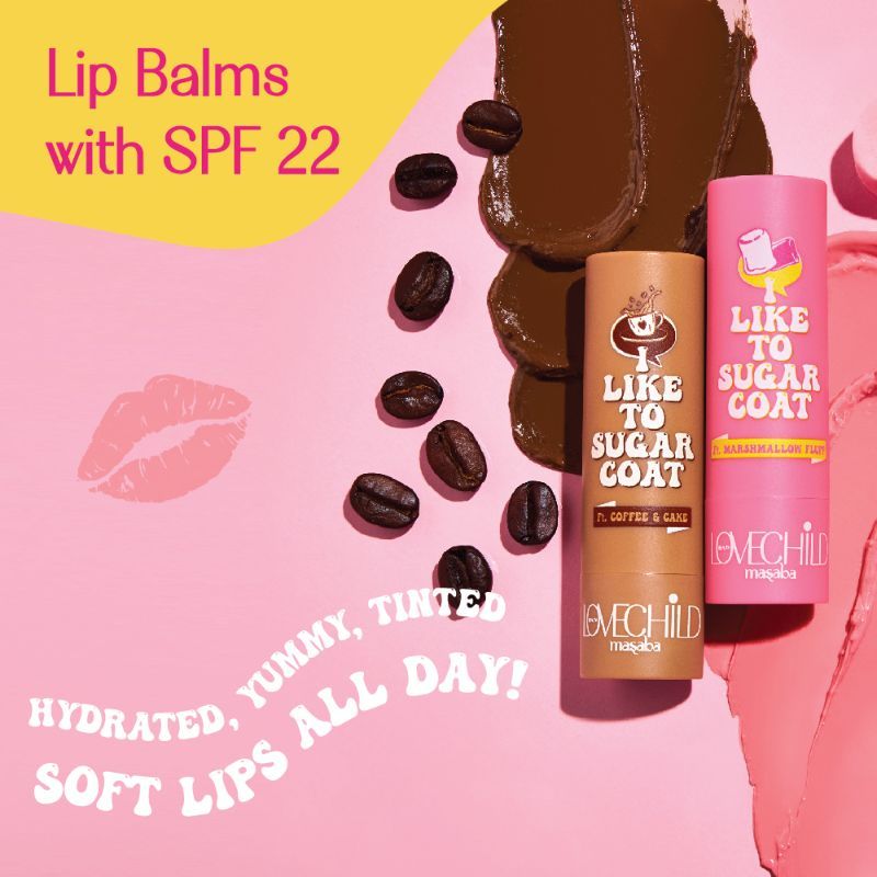 Tinted Lip Balm SPF 22, enriched with Shea Butter, Vitamin E and Almond Oil