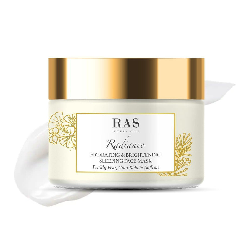 Radiance Hydrating & Brightening Sleeping Gel Face Mask with Aloe vera gel