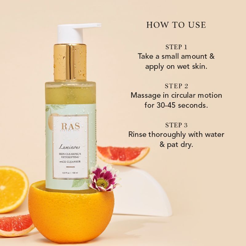 Luminous Skin Clearing Face Wash Cleanser
