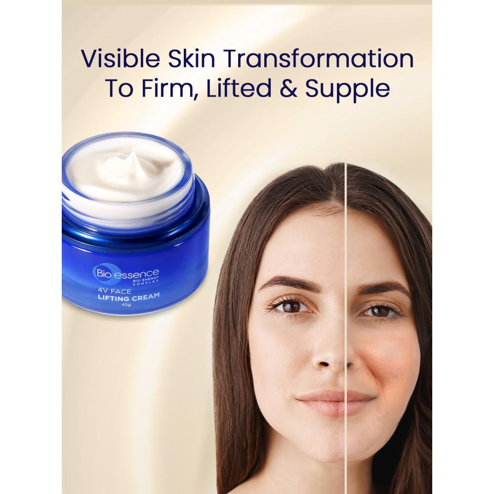 Face Lifting Cream, Tightening, Brightening, Double Chin Firming & Face Moisturiser