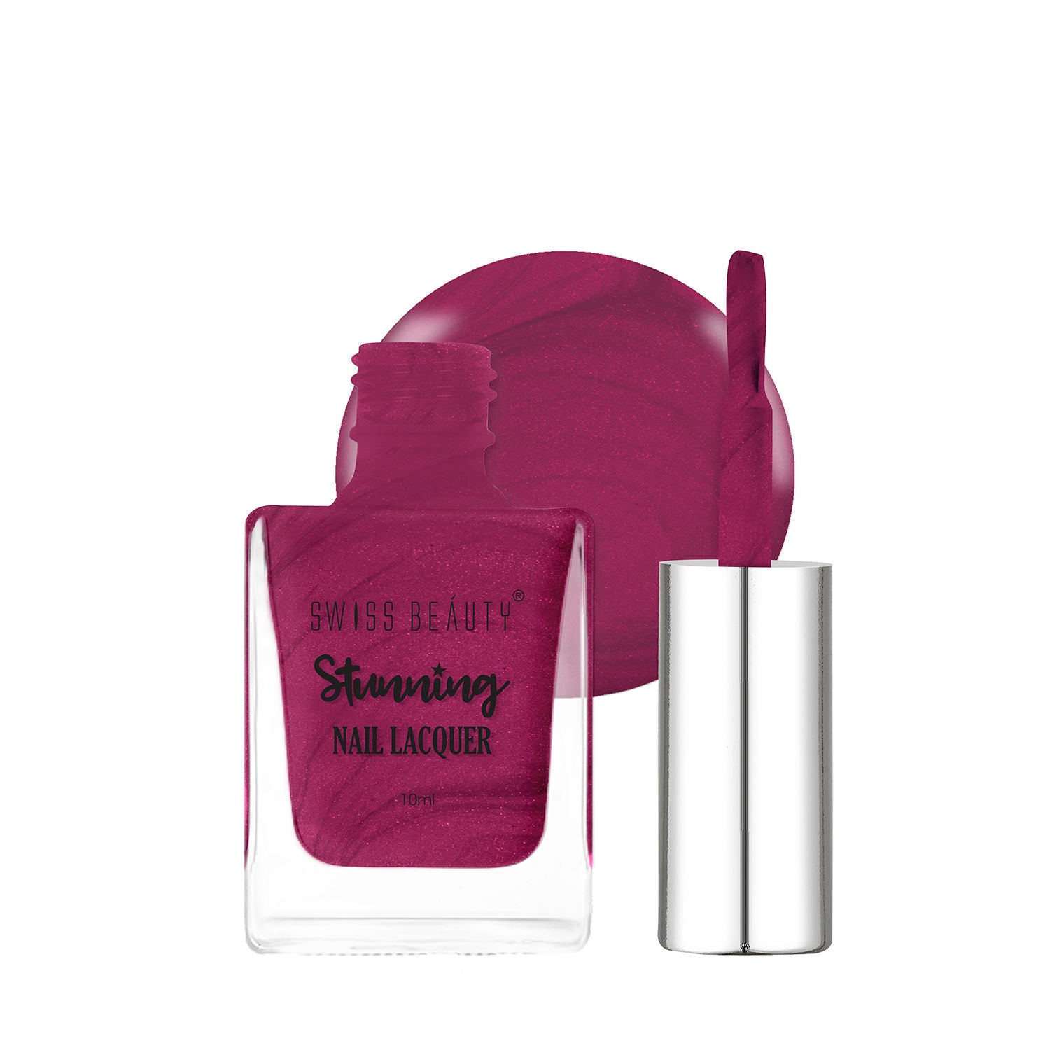 Stunning Nail Lacquer - 106 Glitter Plum