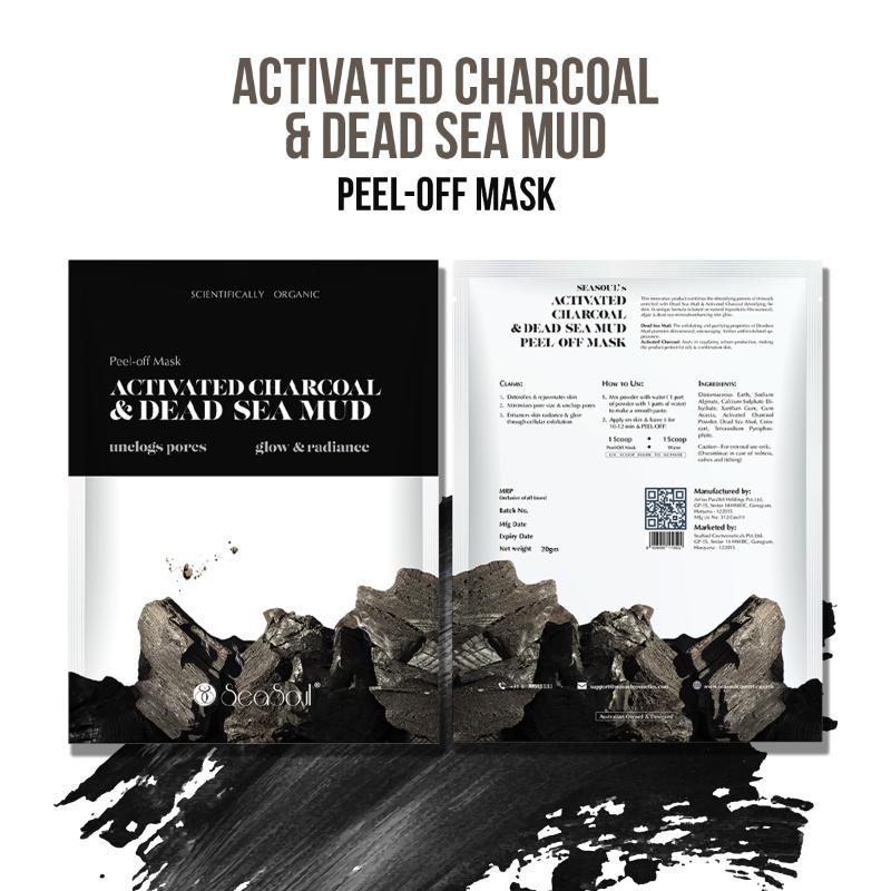 Peel-Off Mask Activated Charcoal & Dead Sea Mud