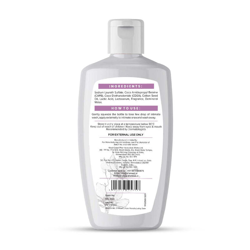 Anti-itch Feminine Intimate Wash - Reduces Redness, Itchiness & Smoothens