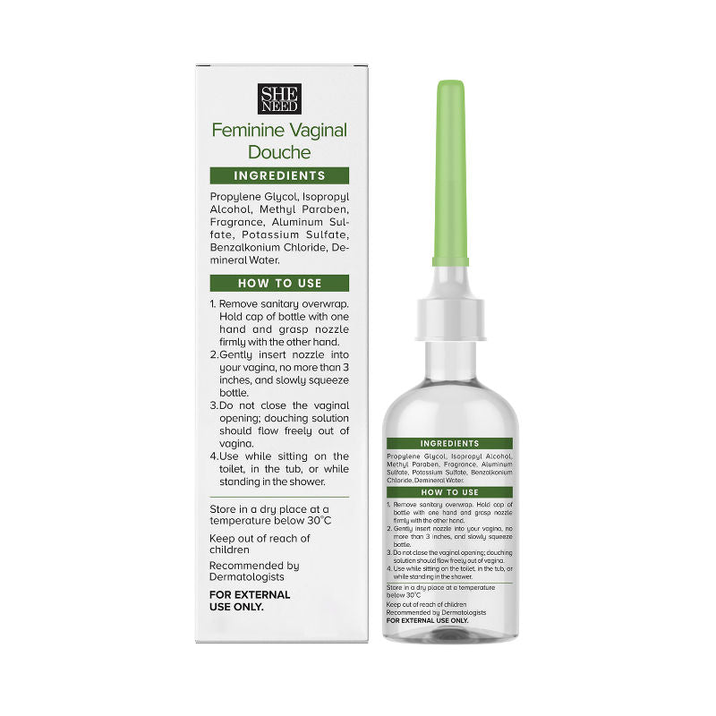 Intimate Dryness Relief Douche With PH-3.5, Reduces Flaky Skin & Friction