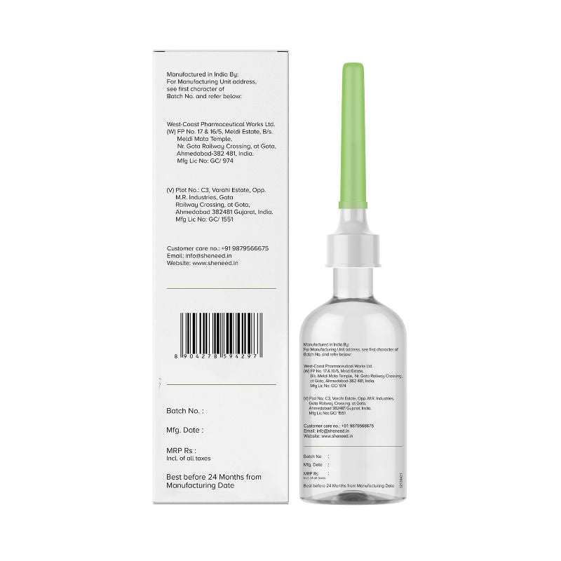 Intimate Dryness Relief Douche With PH-3.5, Reduces Flaky Skin & Friction