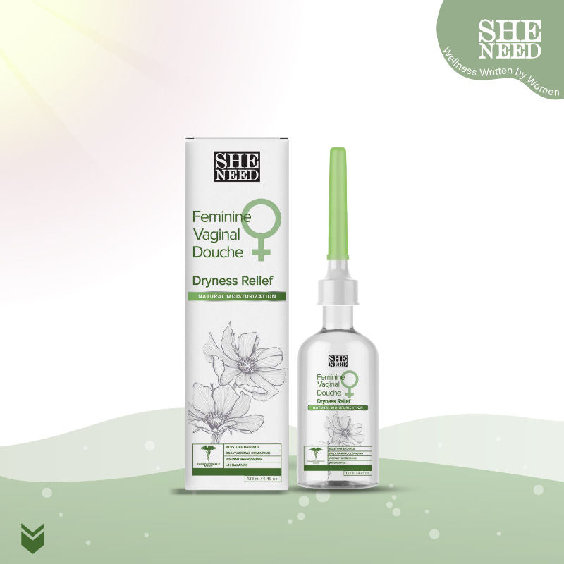Intimate Dryness Relief Douche With PH-3.5, Reduces Flaky Skin & Friction