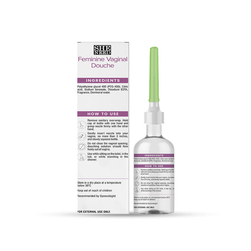 Intimate Anti-Itch Relief Douche Reduces Redness, Itchiness With PH-3.5 & 100% Natural