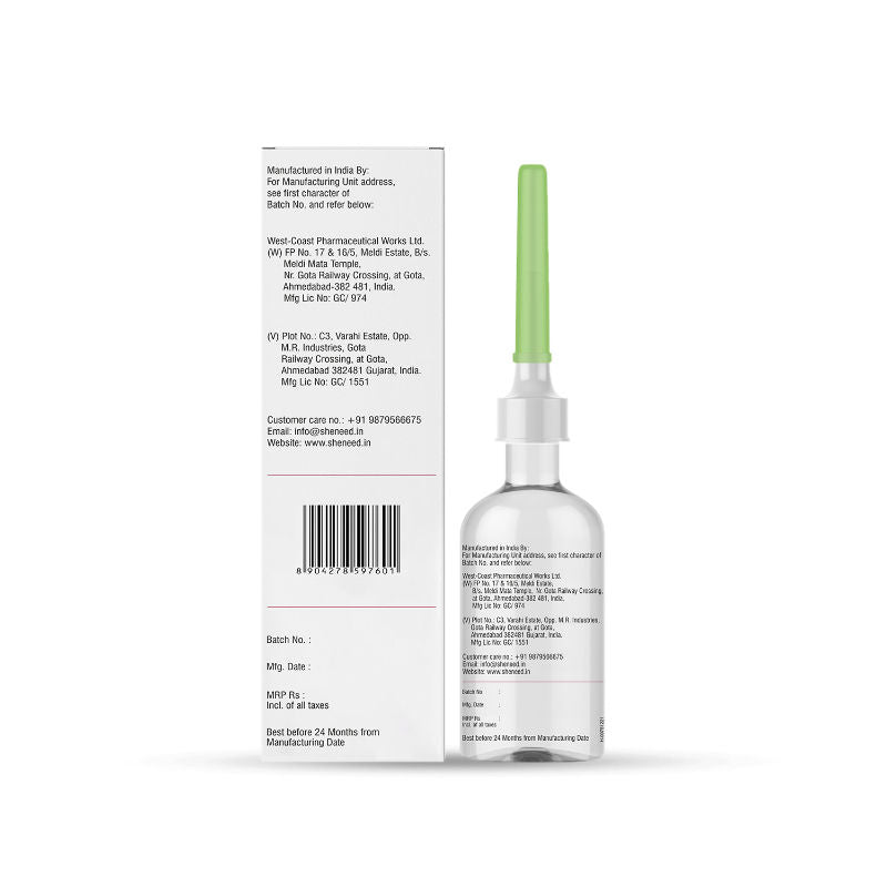 Intimate 24Hr Odor Control Douche Reduces Redness, Itchiness With PH-3.5 & 100% Natural