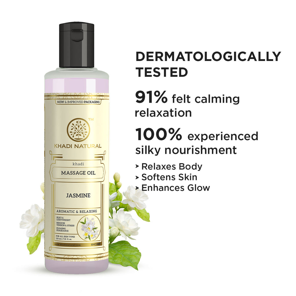 Jasmine Massage Oil with a Floral Touch of Calm and Care