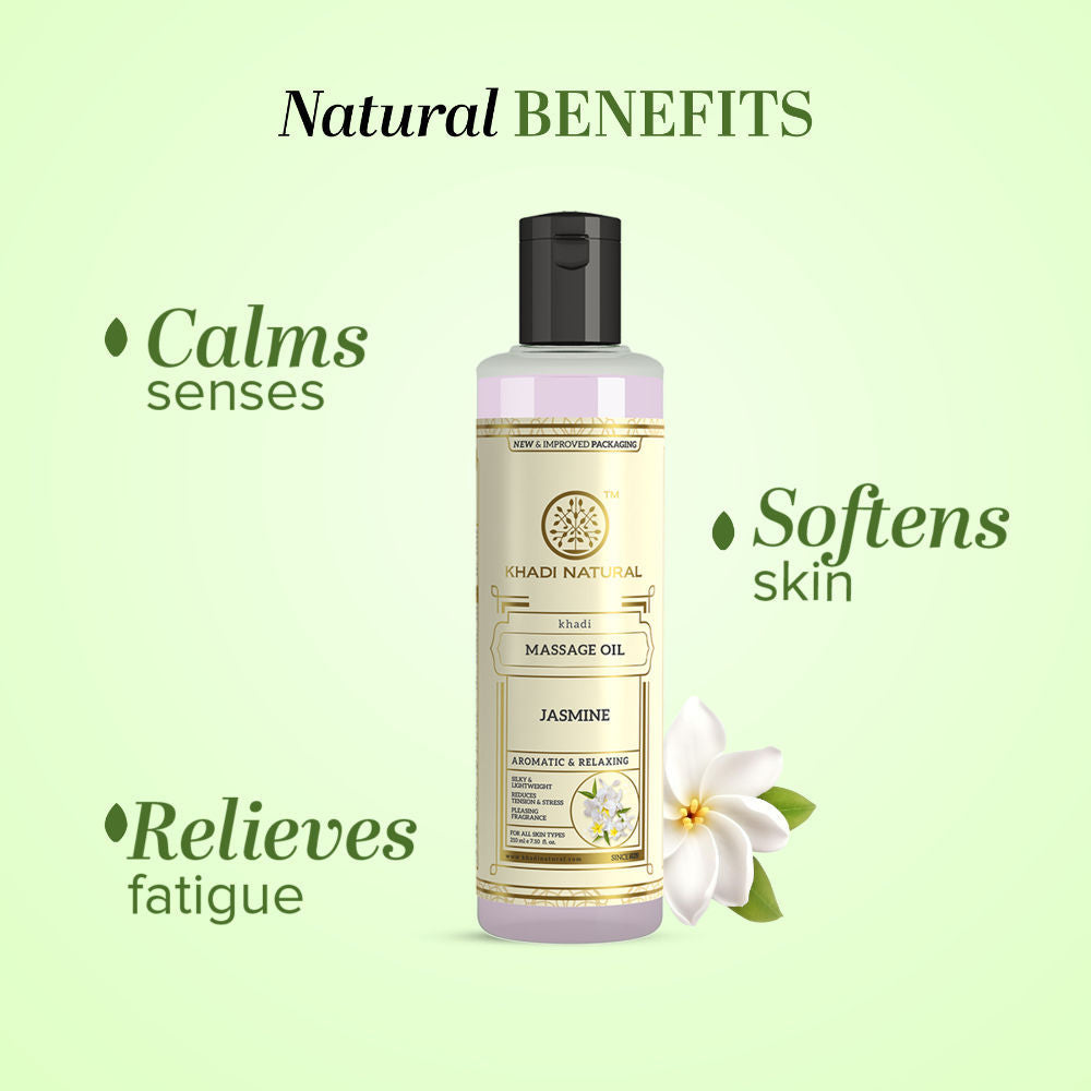 Jasmine Massage Oil with a Floral Touch of Calm and Care