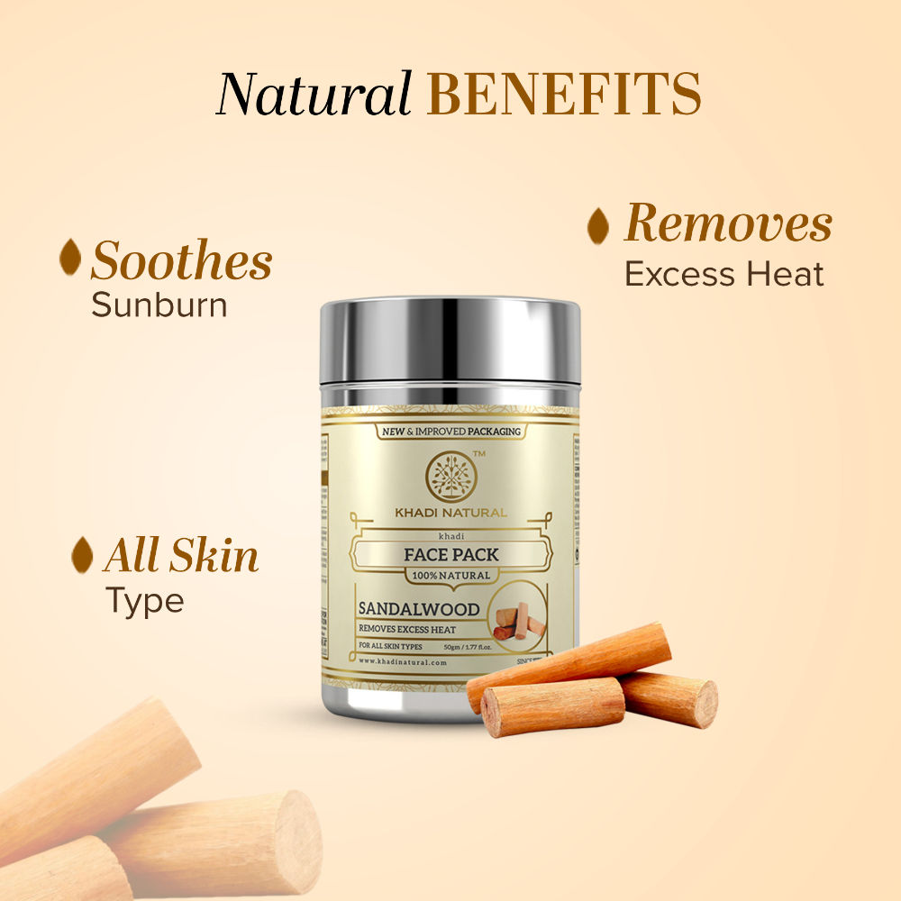 Sandalwood Face Pack for Oily Skin and Acne-Prone Concerns