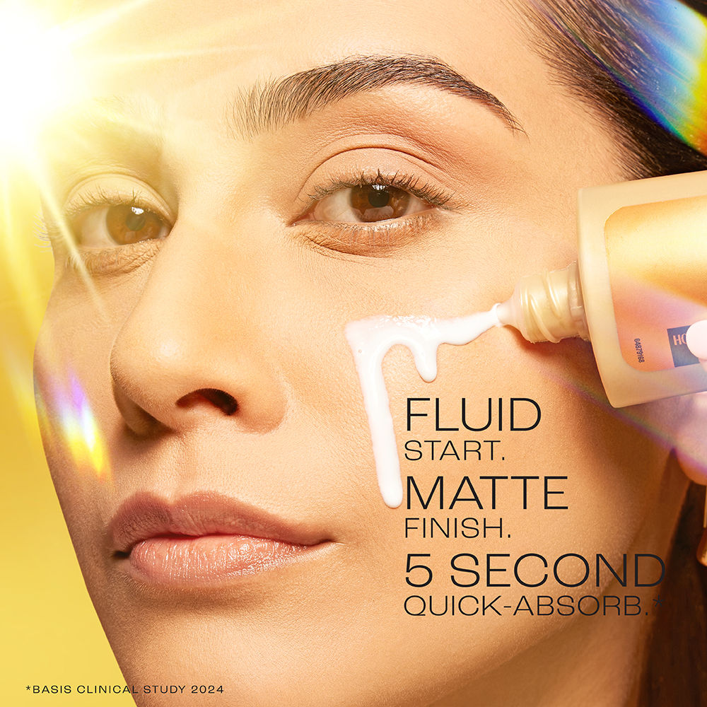 Sun Expert Dry Matte Fluid SPF 50++++ Sunscreen with 1% Niac & Ceramide for Oily Skin