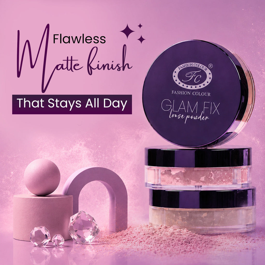 Glam Fix Loose Powder For Face Makeup