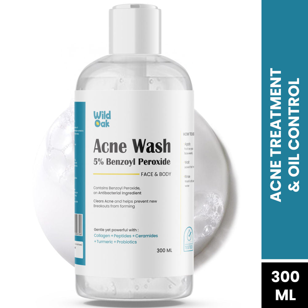 5% Benzoyl Peroxide Face & Body Acne Wash