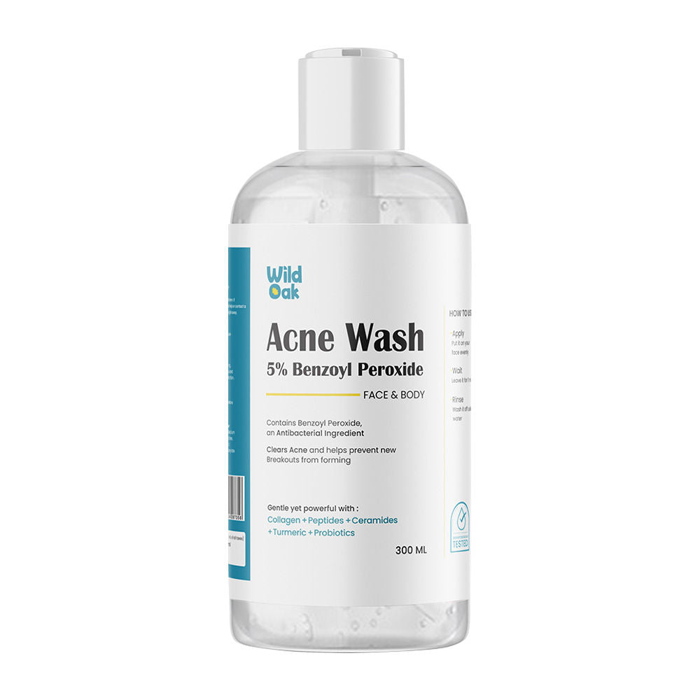 5% Benzoyl Peroxide Face & Body Acne Wash