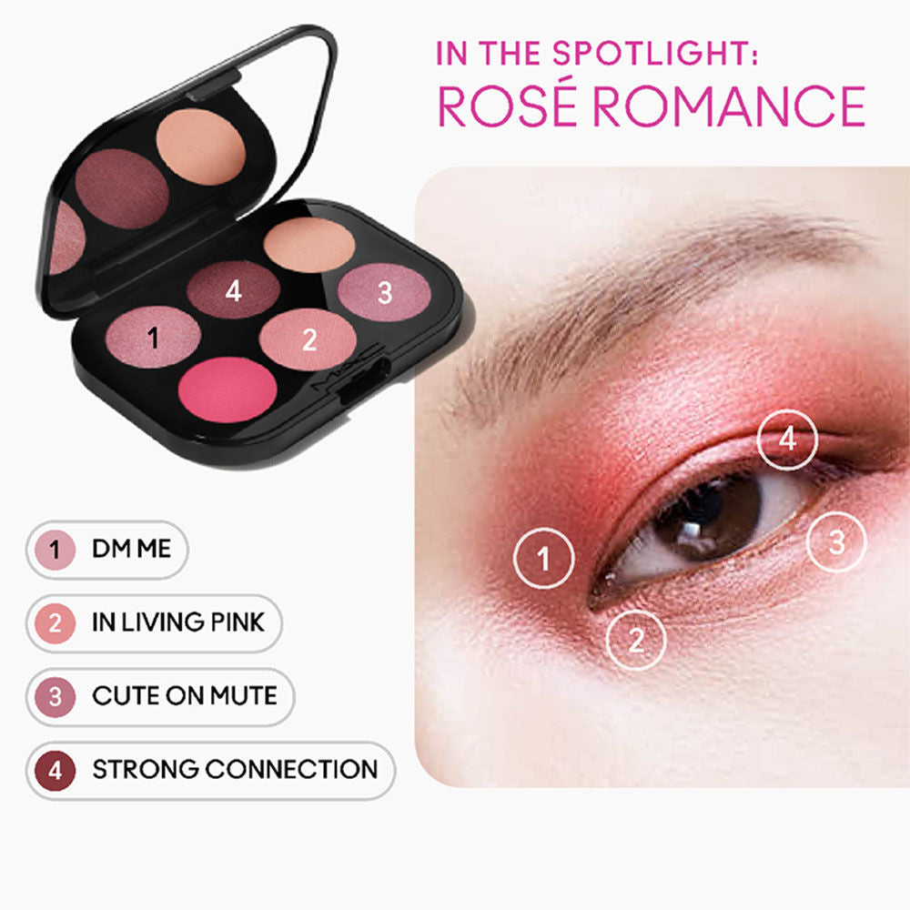 Connect In Colour Eye Shadow Palette X6