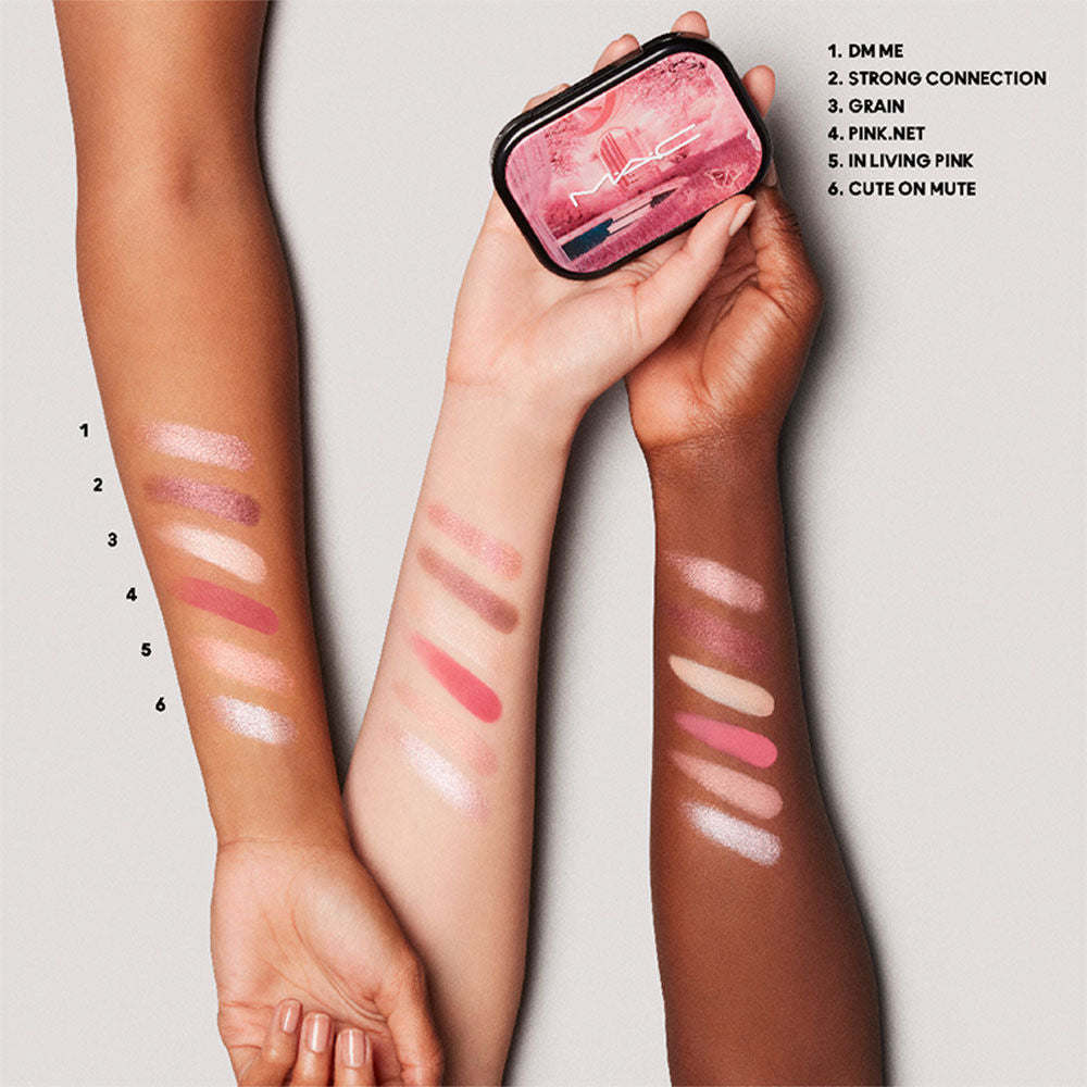 Connect In Colour Eye Shadow Palette X6