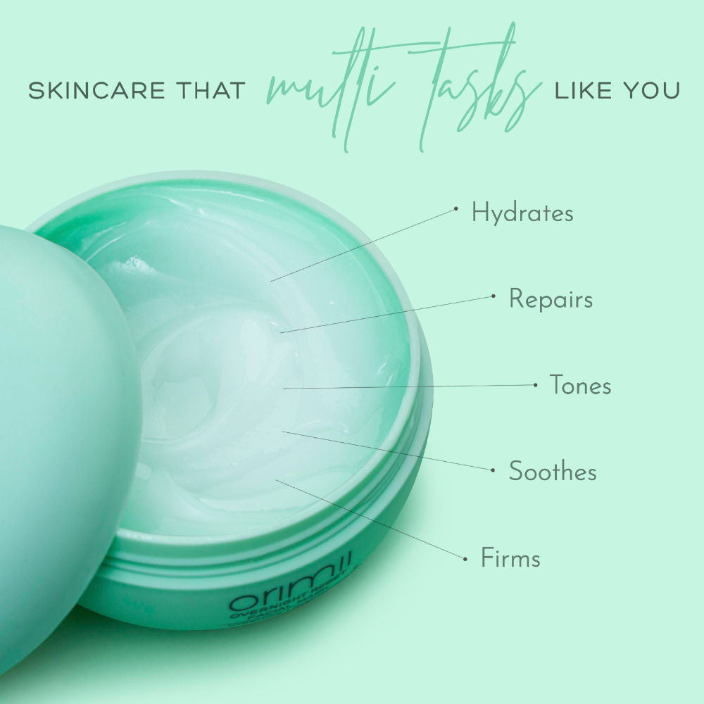 Sleeping Face Mask for Overnight Skin Repair - Non Comedogenic Night Cream
