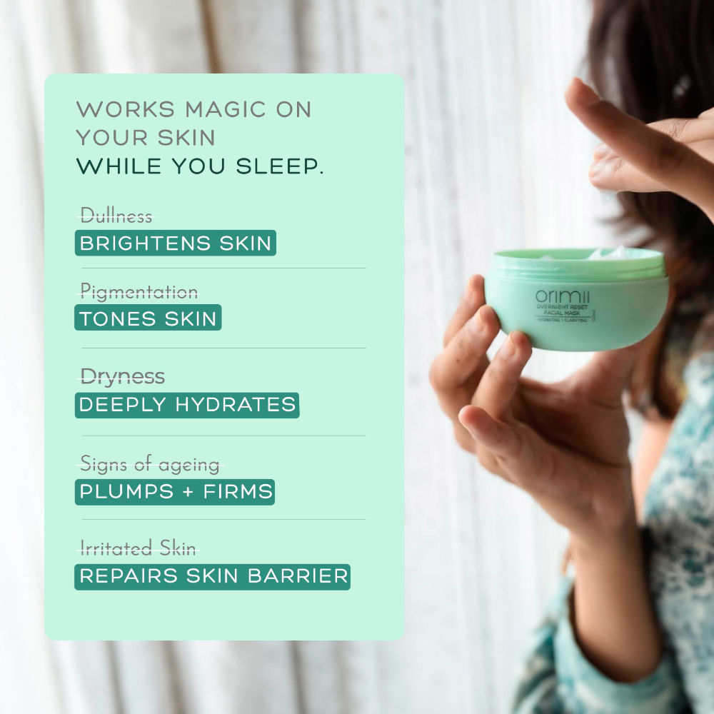 Sleeping Face Mask for Overnight Skin Repair - Non Comedogenic Night Cream