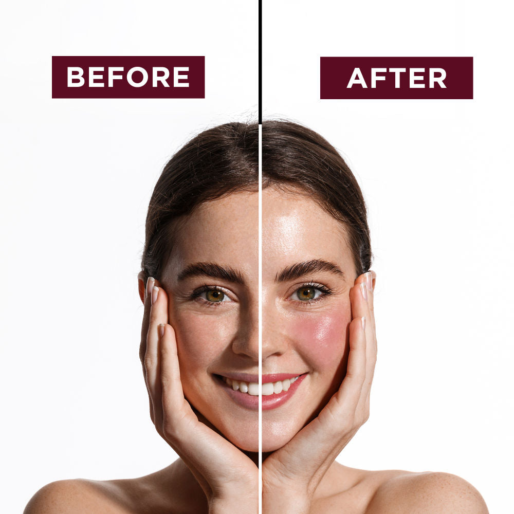 Lip & Cheek Oil | pH-Activated Tint, Multi-Use Hydrating Oil for Soft, Dewy Glow