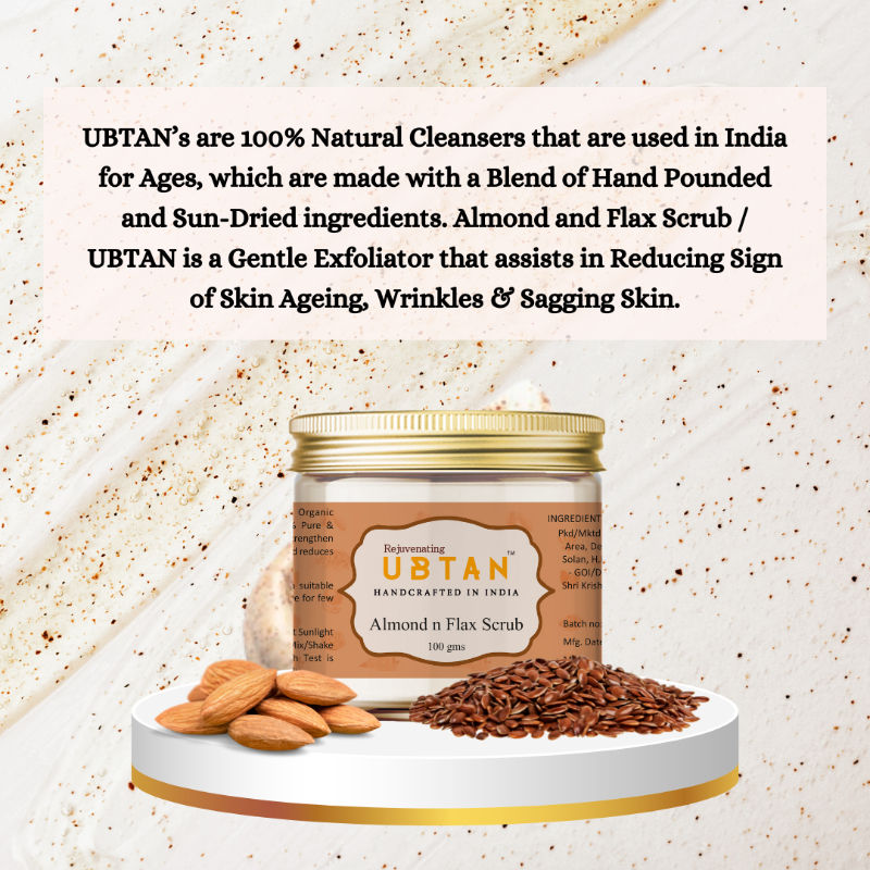 Almond & Flaxy Scrub - Sensitive skin