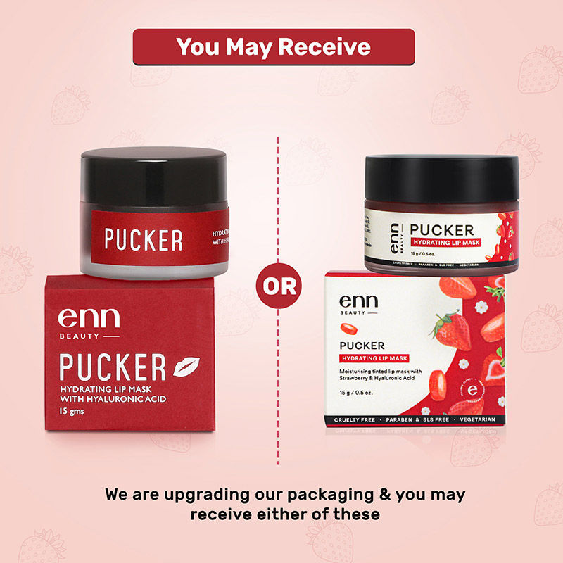 Pucker Tinted Lip Balm - Hydrating Care for Dry, Dark & Pigmented Lips