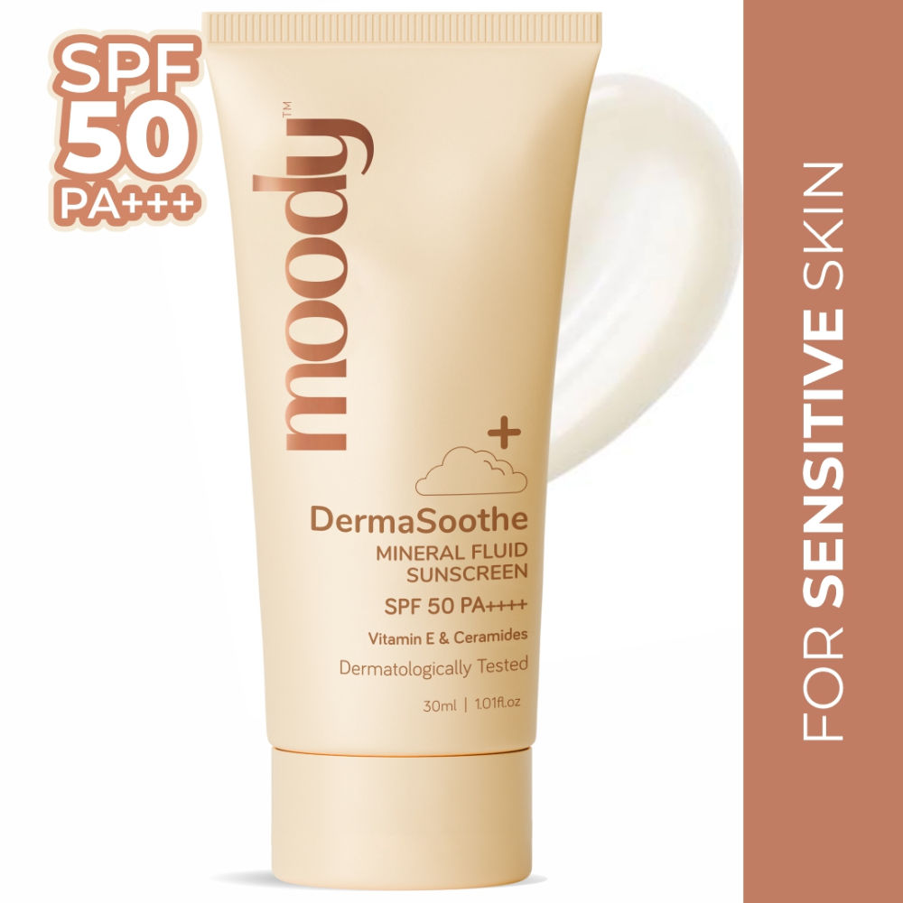 Sensisoothe Mineral Sunscreen SPF 50 PA++++ With Rice Water & Ceramides For Senstive Skin