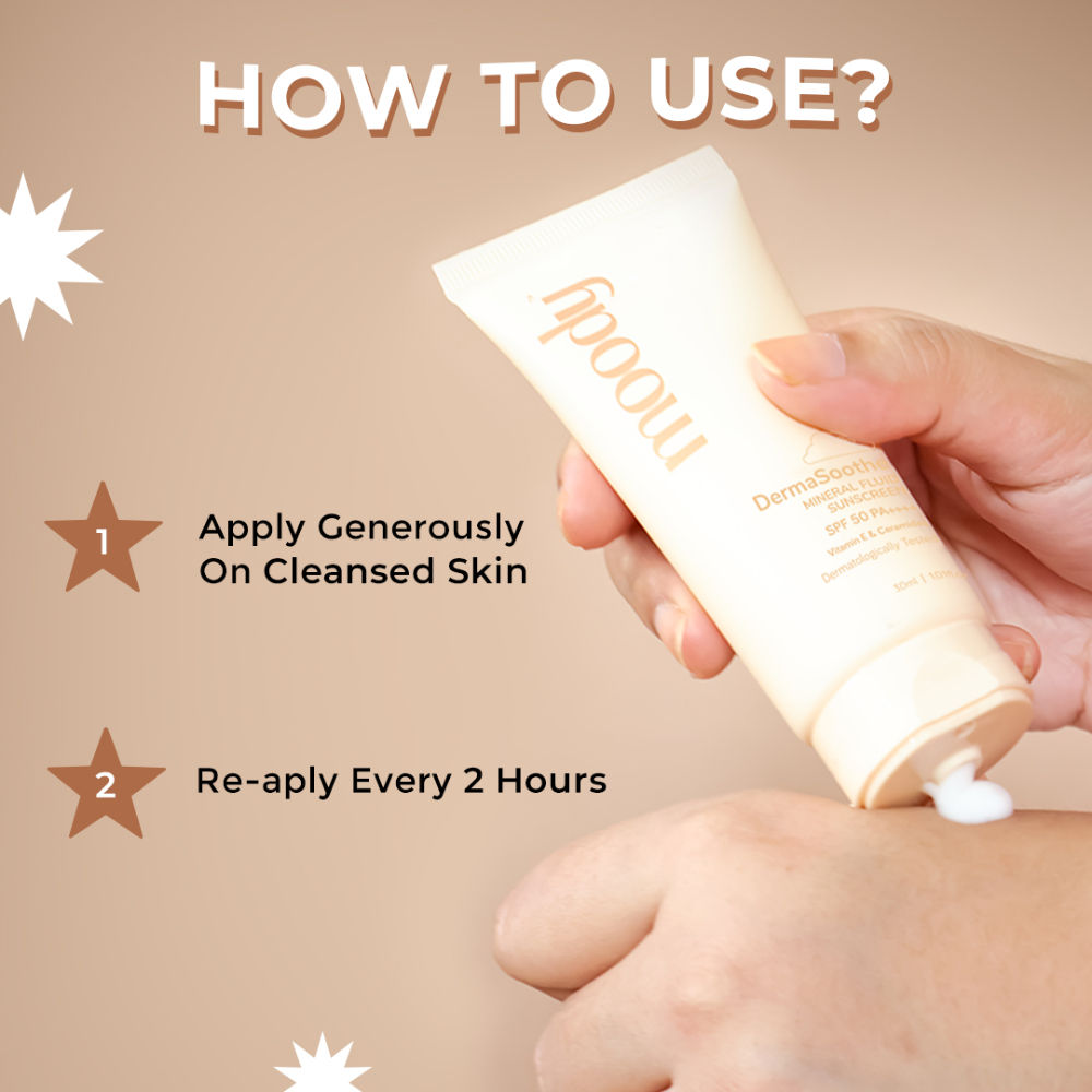Sensisoothe Mineral Sunscreen SPF 50 PA++++ With Rice Water & Ceramides For Senstive Skin