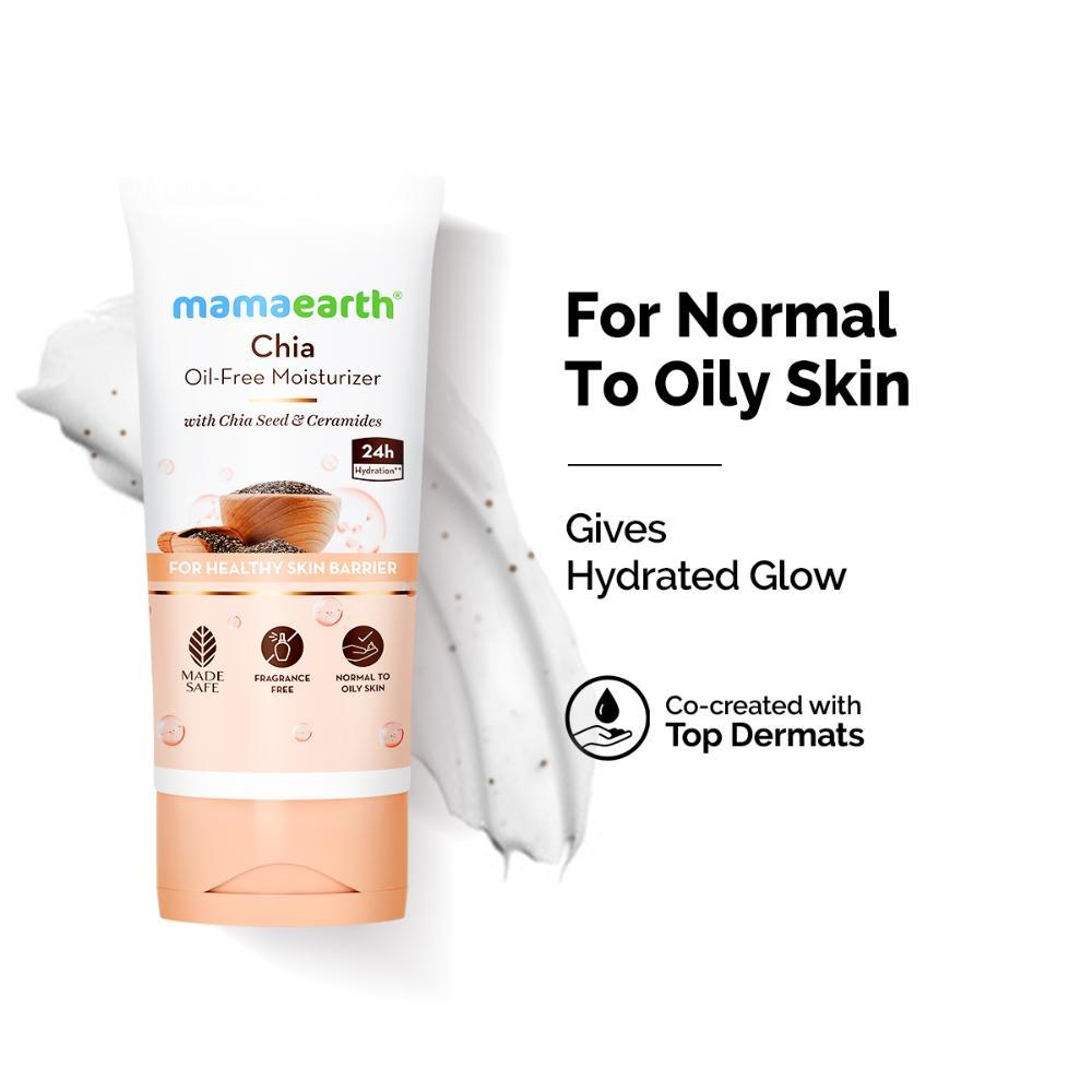 Chia Seed and Ceramides Oil-Free Moisturizer for a Hydrated Glow