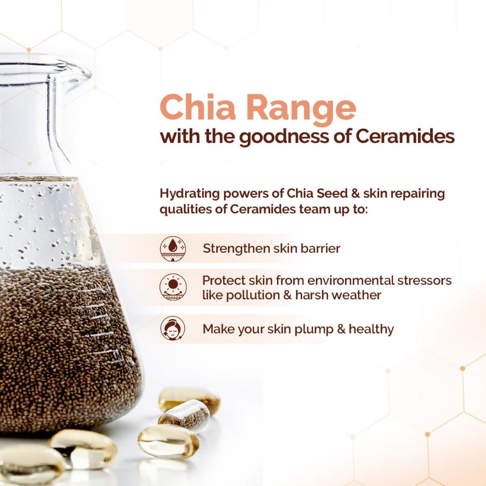 Chia Seed and Ceramides Oil-Free Moisturizer for a Hydrated Glow