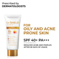 SPF 40 Mineral Sunscreen Gel Oil free Matte PA +++ For Acne Prone, Oily Skin