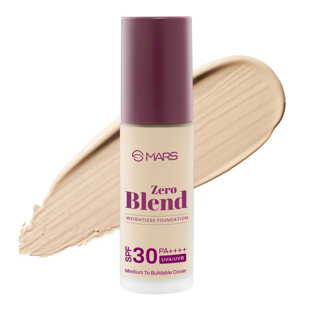 SPF30 PA+++ Zero Blend Weightless Foundation - 03 Cashew Delight