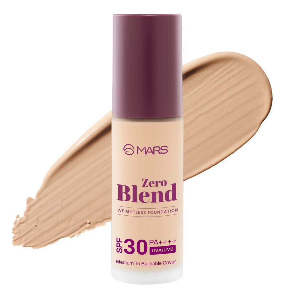 SPF30 PA+++ Zero Blend Weightless Foundation - 07 Caramel Glow