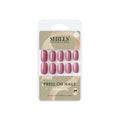 Reusable Square Press On Nails - Pink