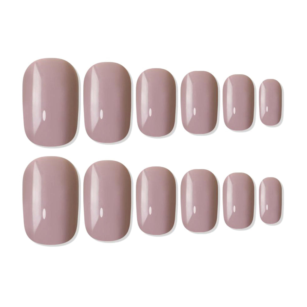 Reusable Square Press On Nails - Lavender