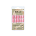 Reusable Square Press On Nails - Pink