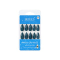 Reusable Almond Press On Nails - Turquoise