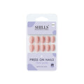 Reusable Oval Press On Nails - Peach