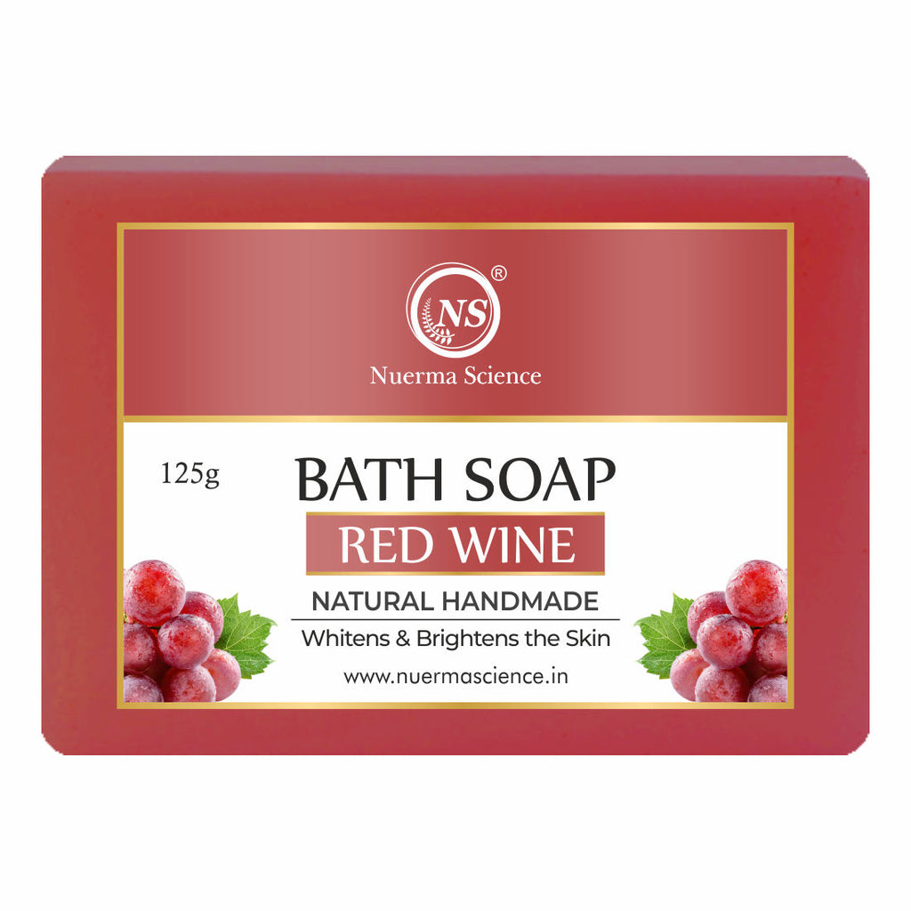 Natural Red Wine Handmade Soap for Anti Ageing
