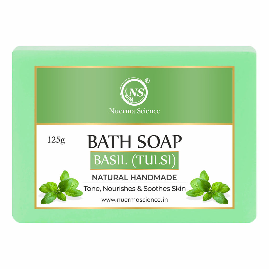 Natural Basil Handmade Soap