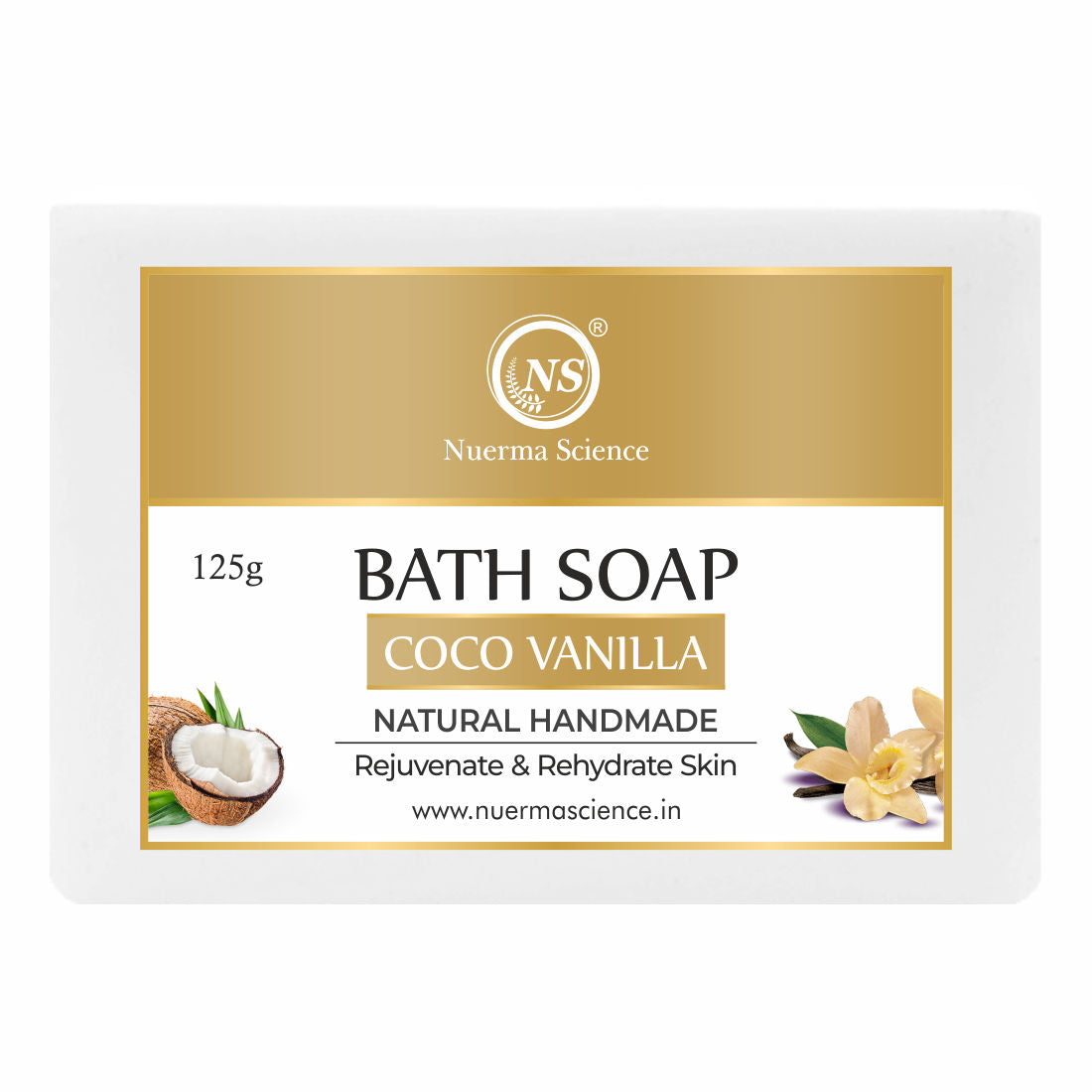 Natural Vanilla Handmade Soap