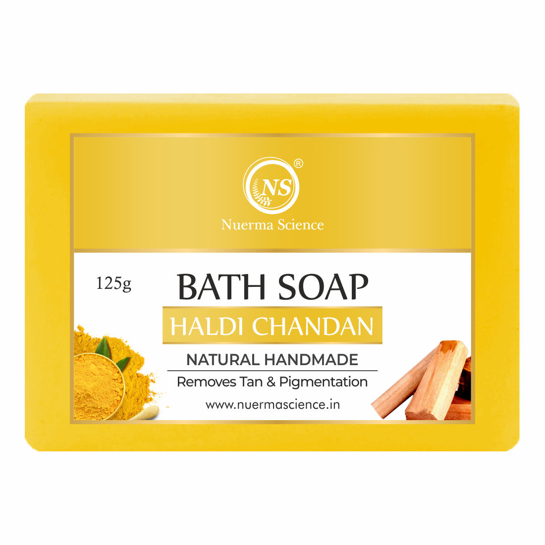 Natural Chandan Haldi Handmade Soap