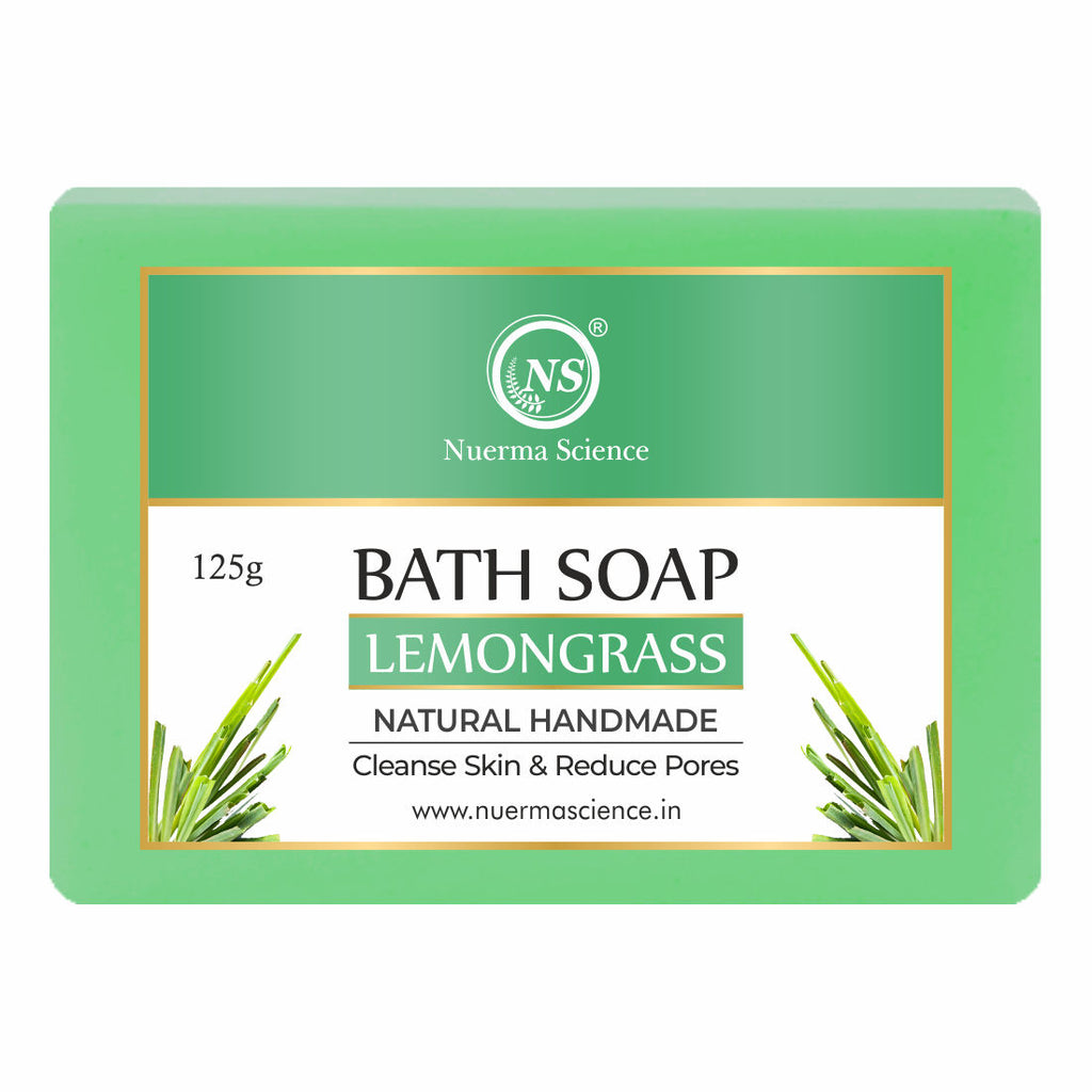 Natural Lemongrass Handmade Soap