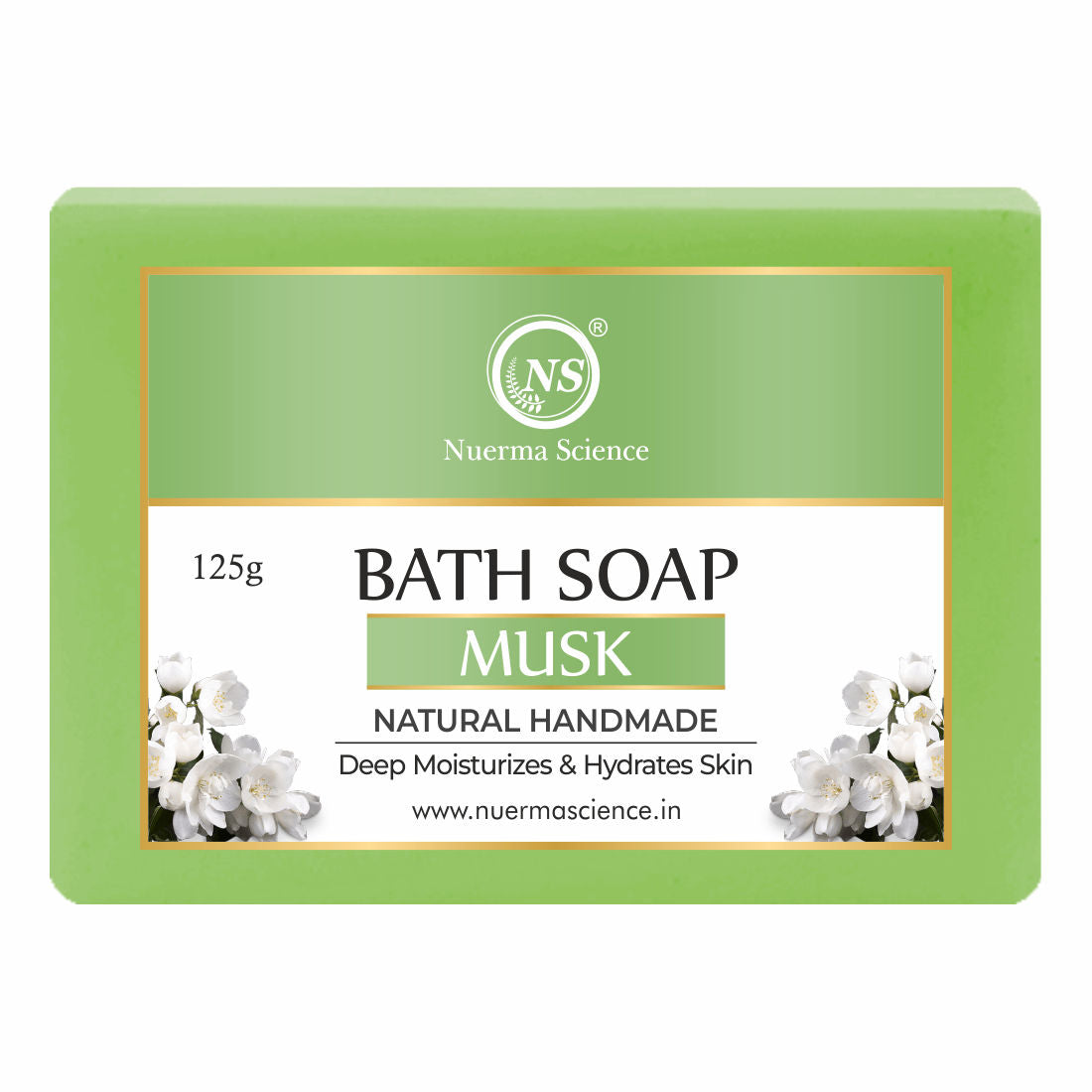 Natural Musk Handmade Bath Soap