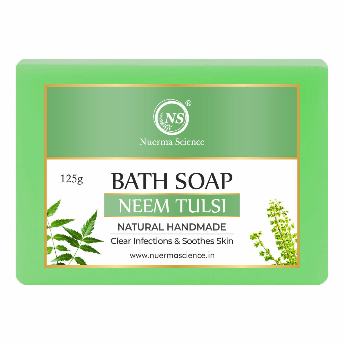 Natural Neem Tulsi Handmade Soap
