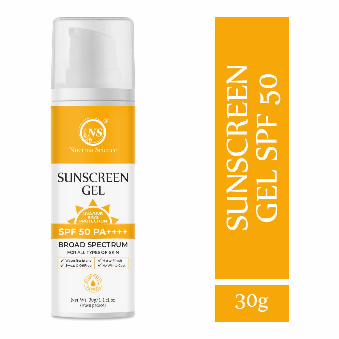 SPF 50 PA++++ Sunscreen Gel