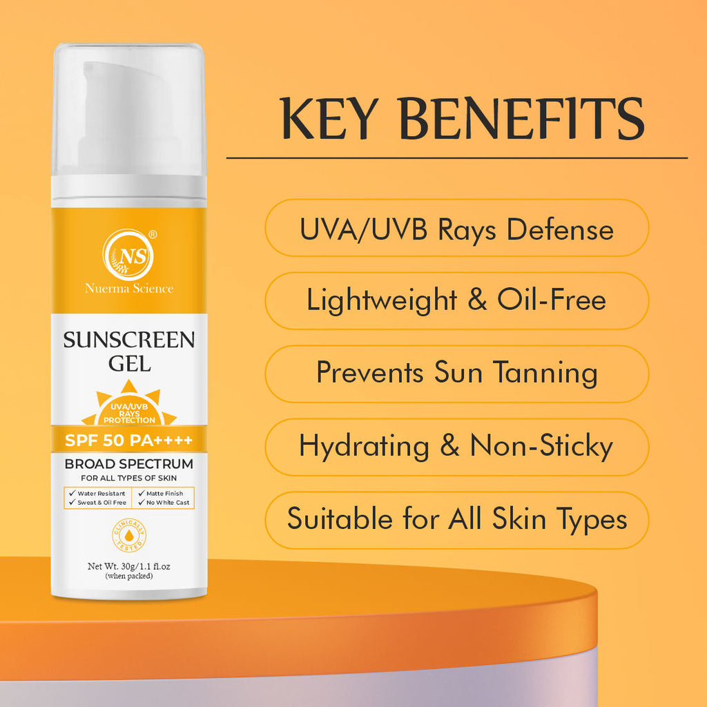SPF 50 PA++++ Sunscreen Gel