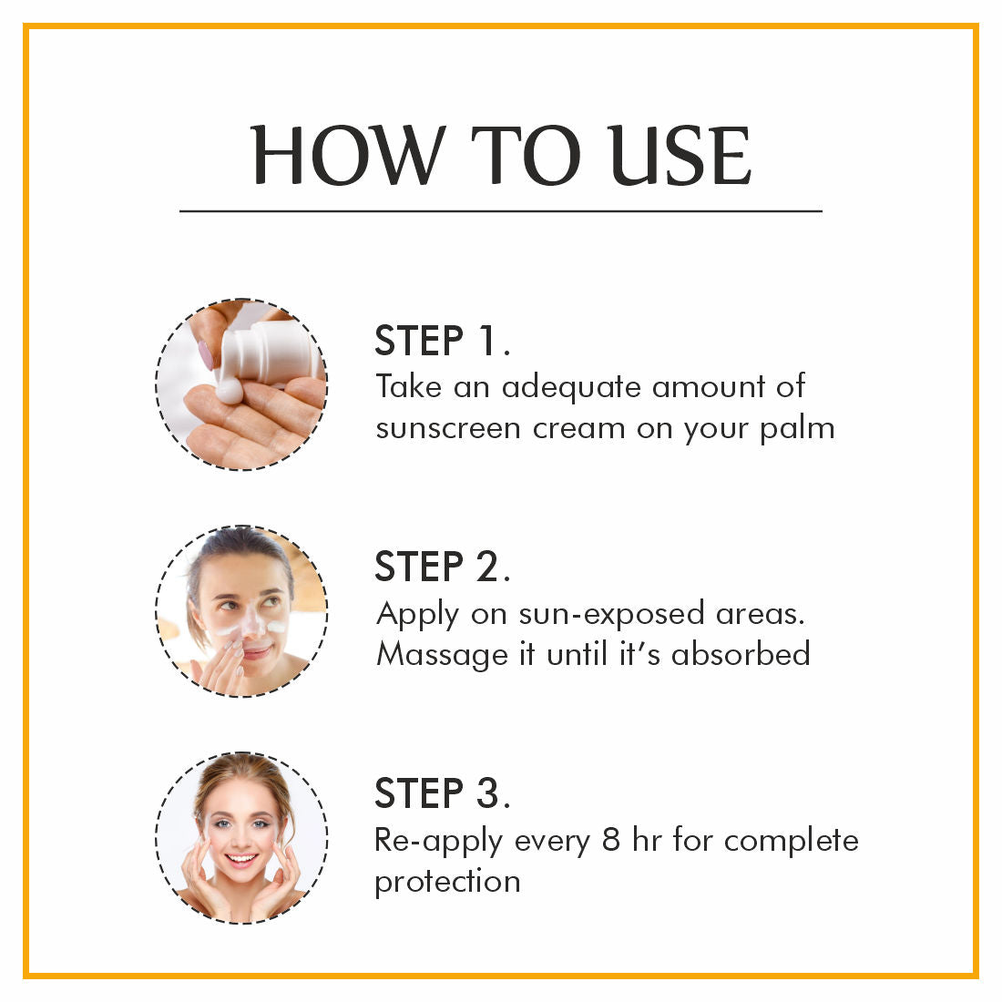 1% Acetyl Glucosamine Sunscreen Cream SPF 50 PA++++